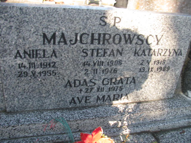Aniela Majchrowska 1912 Wieluń Nawiedzenia NMP - Grobonet - Wyszukiwarka osób pochowanych