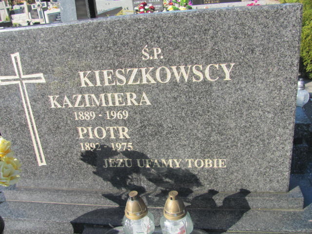 Piotr Kieszkowski 1891 Wieluń Nawiedzenia NMP - Grobonet - Wyszukiwarka osób pochowanych