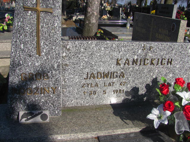 Jadwiga Teresa Kaniecka 1933 Wieluń Nawiedzenia NMP - Grobonet - Wyszukiwarka osób pochowanych