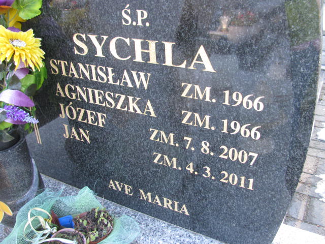 Agnieszka Sychla 1894 Wieluń Nawiedzenia NMP - Grobonet - Wyszukiwarka osób pochowanych