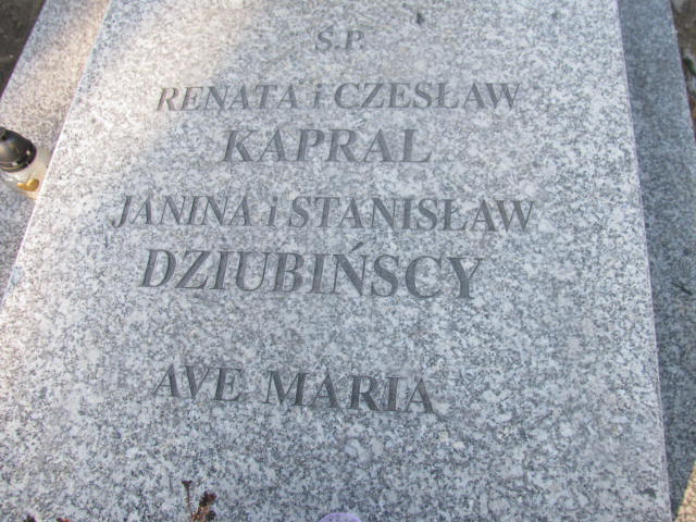 Czesław Kapral 1925 Wieluń Nawiedzenia NMP - Grobonet - Wyszukiwarka osób pochowanych