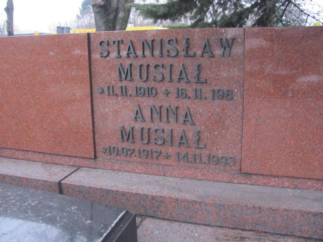 Roman Musiał  1946 Wieluń Nawiedzenia NMP - Grobonet - Wyszukiwarka osób pochowanych