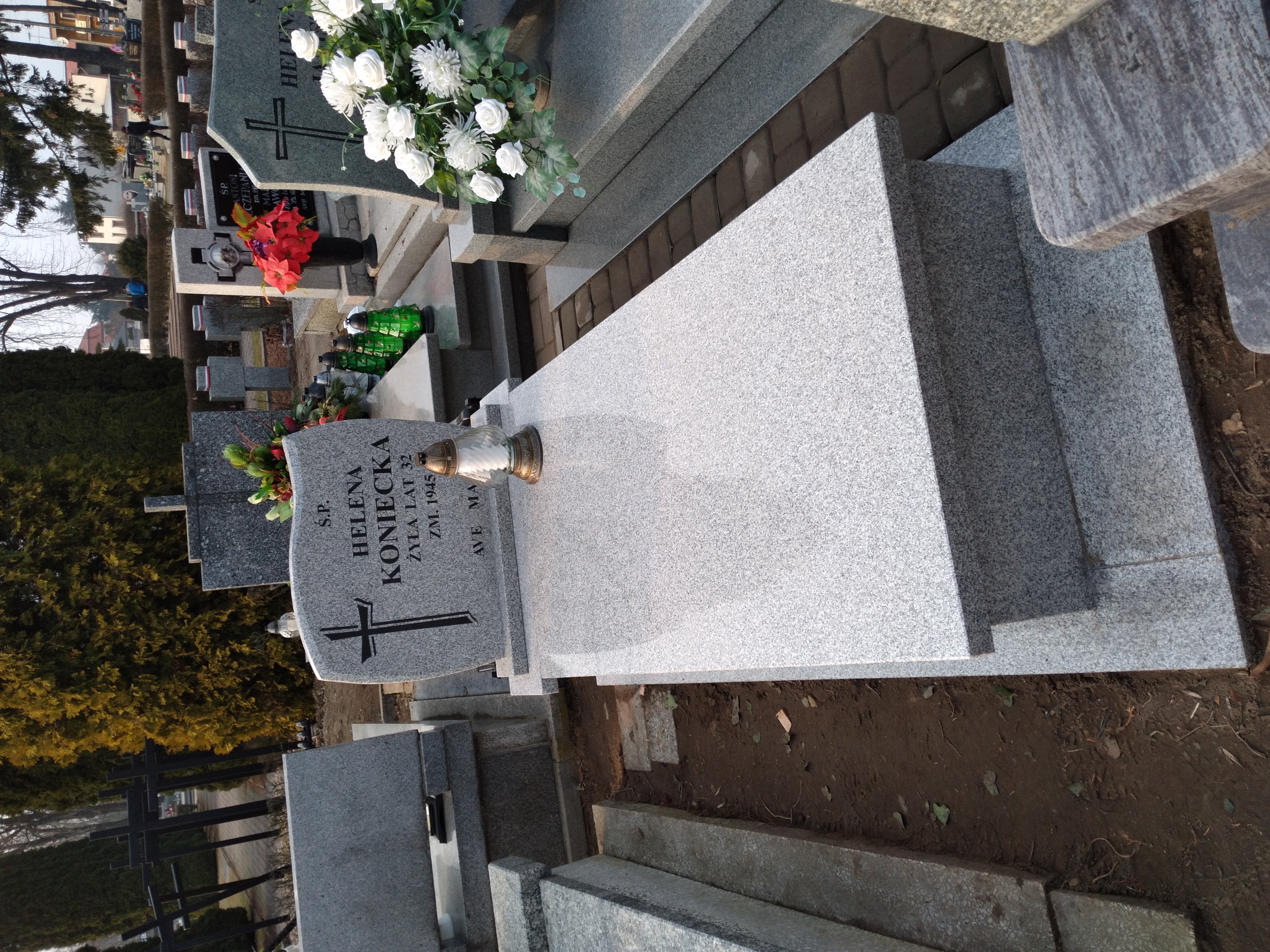 Helena Koniecka  1913 Wieluń Nawiedzenia NMP - Grobonet - Wyszukiwarka osób pochowanych