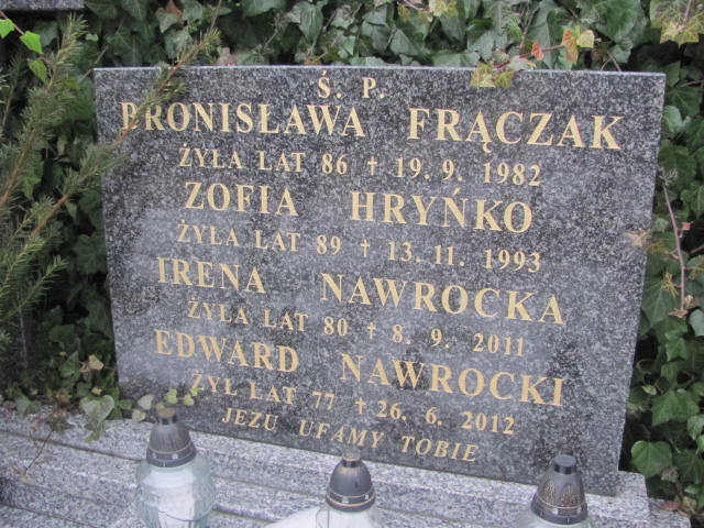 Edward Nawrocki Wieluń Nawiedzenia NMP - Grobonet - Wyszukiwarka osób pochowanych