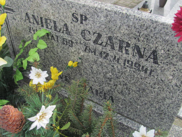 Aniela Czarna 1935 Wieluń Nawiedzenia NMP - Grobonet - Wyszukiwarka osób pochowanych
