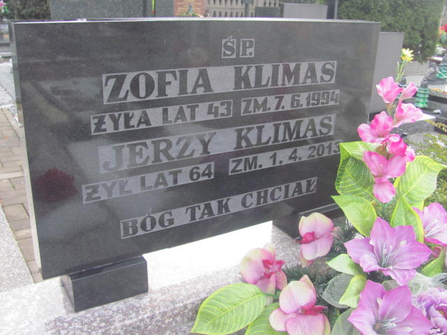 Jerzy Klimas 1949 Wieluń Nawiedzenia NMP - Grobonet - Wyszukiwarka osób pochowanych