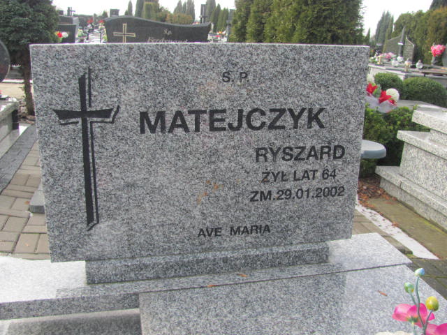 Ryszard Matejczyk Wieluń Nawiedzenia NMP - Grobonet - Wyszukiwarka osób pochowanych