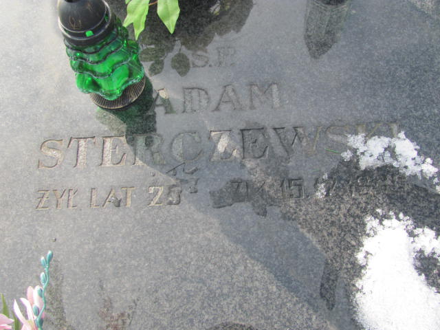 Adam Sterczewski Wieluń Nawiedzenia NMP - Grobonet - Wyszukiwarka osób pochowanych