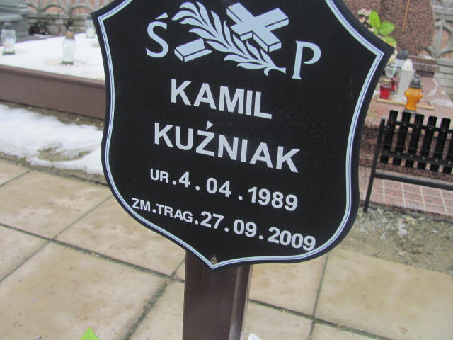 Henryk Kuźniak 1958 Wieluń Nawiedzenia NMP - Grobonet - Wyszukiwarka osób pochowanych