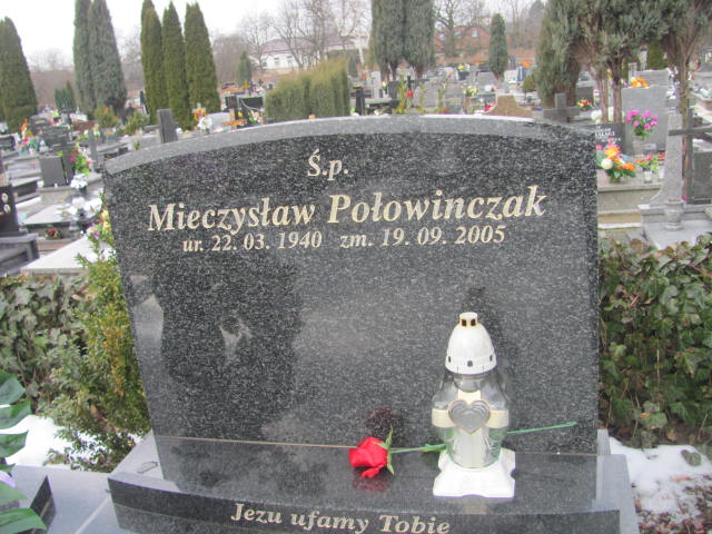 Mieczysław Połowniczak 1940 Wieluń Nawiedzenia NMP - Grobonet - Wyszukiwarka osób pochowanych