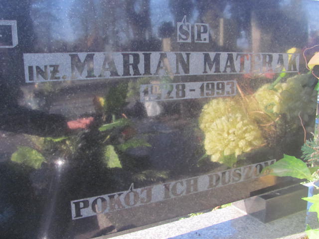 Marian Tomasz Materak 1928 Wieluń Nawiedzenia NMP - Grobonet - Wyszukiwarka osób pochowanych