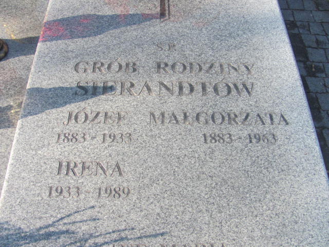 Małgorzata Sierandt 1883 Wieluń Nawiedzenia NMP - Grobonet - Wyszukiwarka osób pochowanych