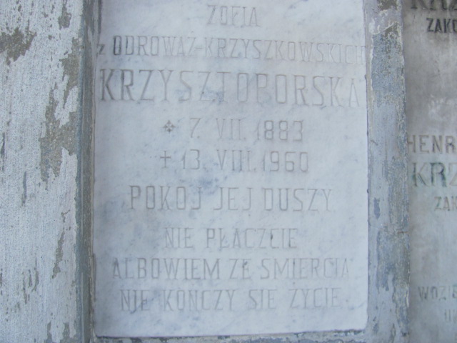 Jan Krzysztoporski Wieluń Nawiedzenia NMP - Grobonet - Wyszukiwarka osób pochowanych