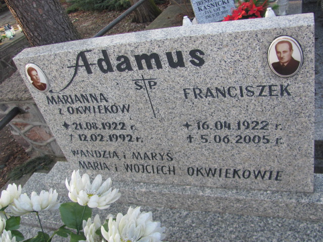 Maria Okwieka 1889 Wieluń Nawiedzenia NMP - Grobonet - Wyszukiwarka osób pochowanych