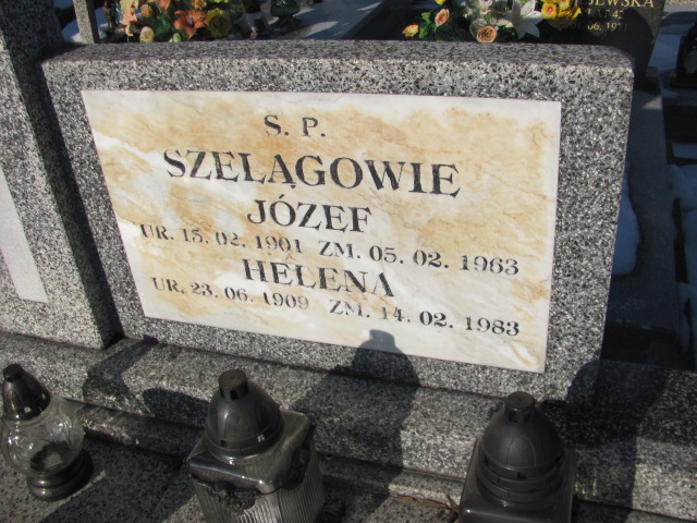 Józef Szeląg 1901 Wieluń Nawiedzenia NMP - Grobonet - Wyszukiwarka osób pochowanych