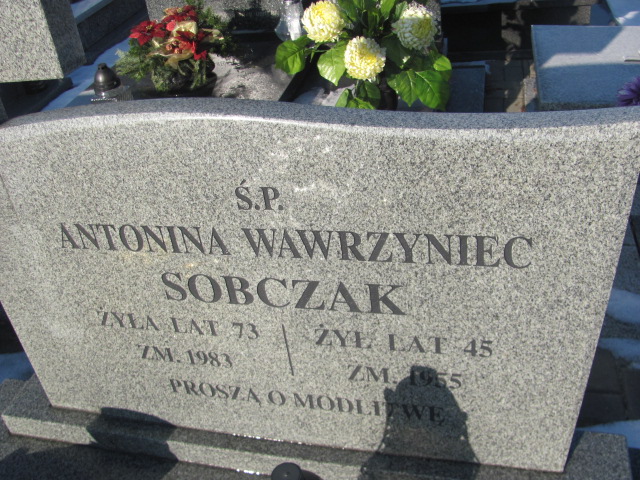 Wawrzyniec Sobczak 1910 Wieluń Nawiedzenia NMP - Grobonet - Wyszukiwarka osób pochowanych