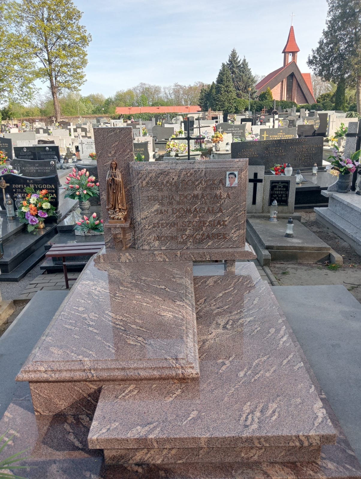 Leokadia Bogucka  1932 Wieluń Nawiedzenia NMP - Grobonet - Wyszukiwarka osób pochowanych