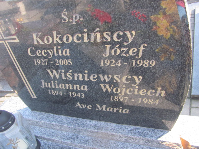 Wojciech Kowal 1956 Wieluń Nawiedzenia NMP - Grobonet - Wyszukiwarka osób pochowanych