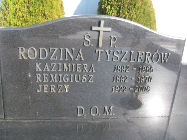 Danuta Tyszler  1929 Wieluń Nawiedzenia NMP - Grobonet - Wyszukiwarka osób pochowanych