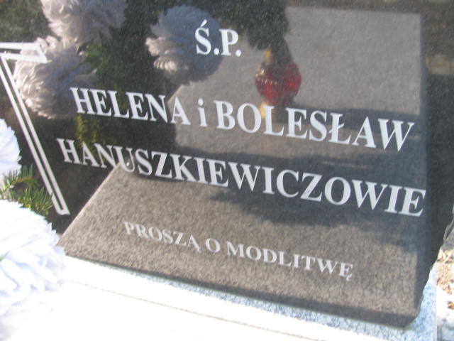 Helena Hanuszkiewicz 1910 Wieluń Nawiedzenia NMP - Grobonet - Wyszukiwarka osób pochowanych