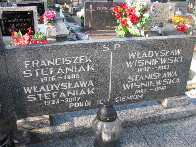 Władysław Wiśniewski 1897 Wieluń Nawiedzenia NMP - Grobonet - Wyszukiwarka osób pochowanych